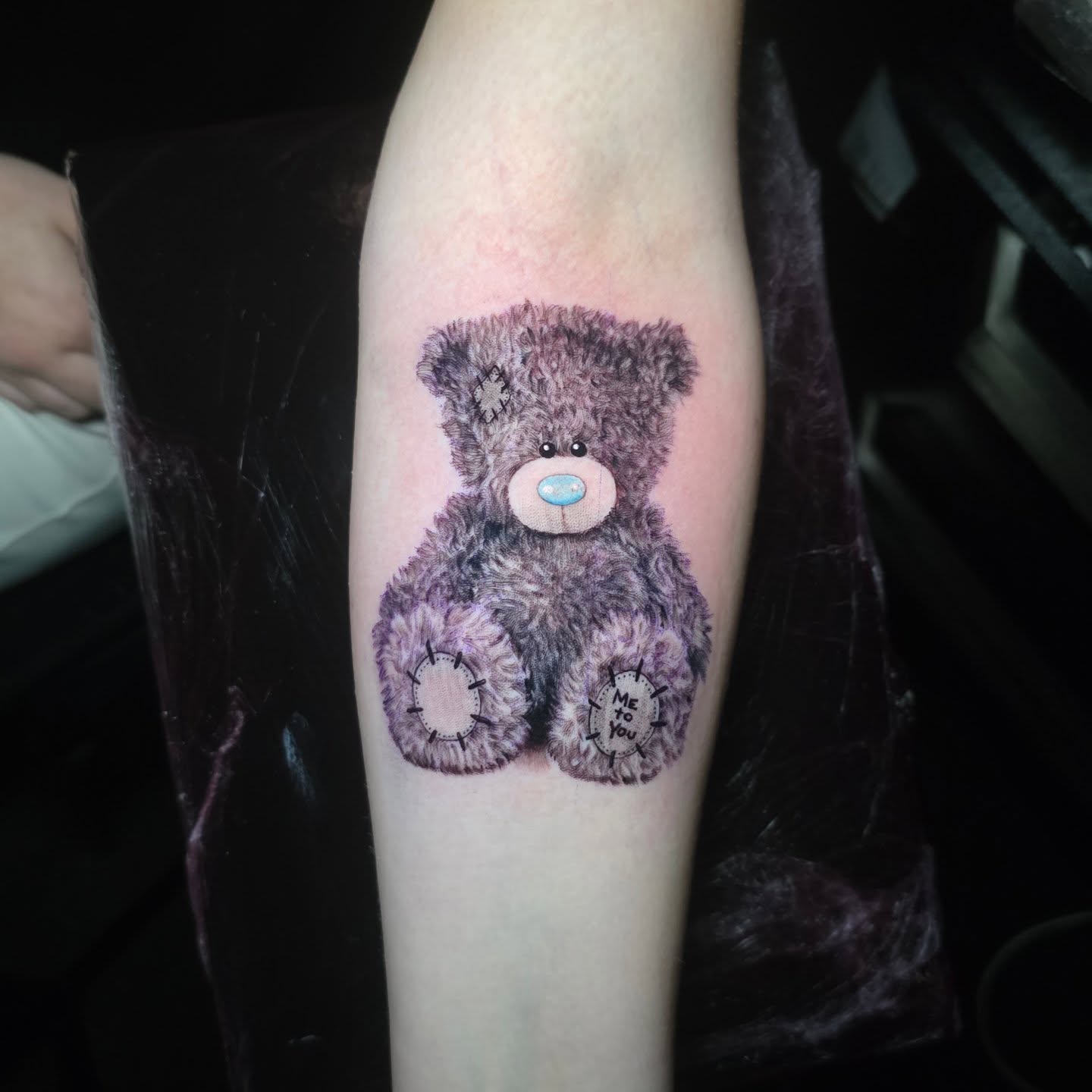 Custom black and grey realism tattoo by Tomek Turlej at Studio XIII Gallery Edinburgh